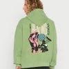 BDG Urban Outfitters HEALING POWER HOODIE UNISEX - Hoodie - Green -BDG Urban Outfitters shop 578d7b3f69c34b21a430dbcf8bd56f25