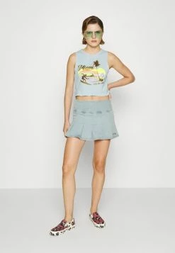 BDG Urban Outfitters MIAMI TANK - Top - Blue 3 BDG Urban Outfitters MIAMI TANK - Top - Blue -BDG Urban Outfitters shop 585138ed369542759341b666f77e24a1