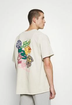 BDG Urban Outfitters BADGE TEE UNISEX - Print T-shirt - Cream