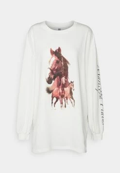 BDG Urban Outfitters HORSES BOYFRIEND - Long Sleeved Top - Cream -BDG Urban Outfitters shop 5d6706acb948471dab3509b5c1d0bb78