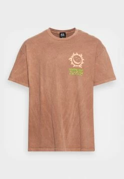 BDG Urban Outfitters GROW YOUR DREAMS TEE UNISEX - Print T-shirt - Chocolate -BDG Urban Outfitters shop 5d96d7bac1754f789afaa42a68b28137
