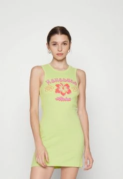 BDG Urban Outfitters HONOLULU TANK DRESS - Day Dress - Yellow