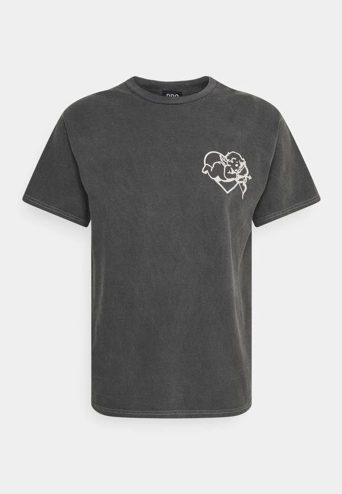 KIND HEART TEE UNISEX - Print T-shirt - charcoal BDG Urban Outfitters KIND HEART TEE UNISEX - Print T-shirt - Charcoal -BDG Urban Outfitters shop 5f294226331749c29689e9f7646a0202