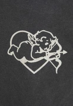 BDG Urban Outfitters KIND HEART TEE UNISEX - Print T-shirt - Charcoal 4 BDG Urban Outfitters KIND HEART TEE UNISEX - Print T-shirt - Charcoal -BDG Urban Outfitters shop 5f5cbd3877264a3ba5001aaf33acb7d3