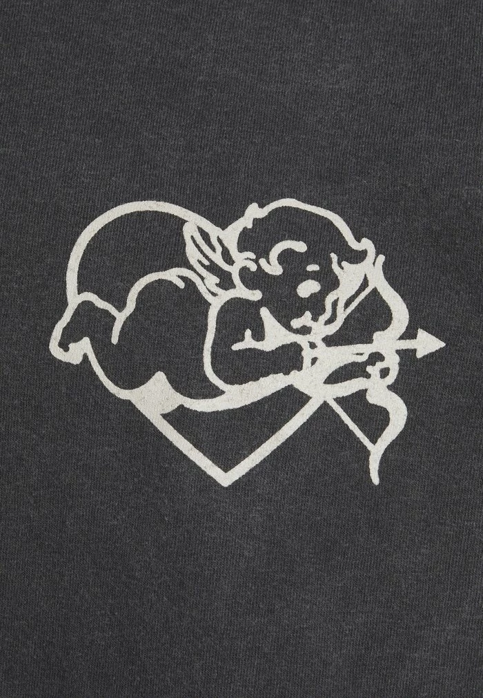 KIND HEART TEE UNISEX - Print T-shirt - charcoal BDG Urban Outfitters KIND HEART TEE UNISEX - Print T-shirt - Charcoal -BDG Urban Outfitters shop 5f5cbd3877264a3ba5001aaf33acb7d3