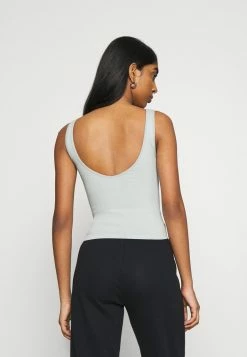 BDG Urban Outfitters IMOGEN TANK - Top - Grey -BDG Urban Outfitters shop 60666d288ccc4efc8dbf4c9d246446ff