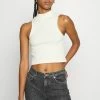 BDG Urban Outfitters MOCK NECK TANK - Top - Cream -BDG Urban Outfitters shop 60874499fdea44f4add39cd503e7fc04