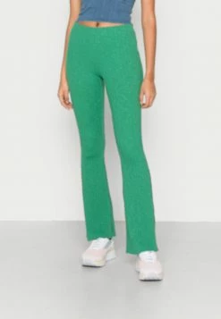 BDG Urban Outfitters ROSIE FLARE - Trousers - Bright Green