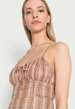 BDG Urban Outfitters TIE FRONT DRESS - Day Dress - Multi -BDG Urban Outfitters shop 61beddd08350487199958f06edf7fa41