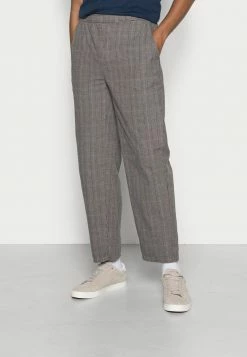 BDG Urban Outfitters CHECK PANT - Trousers - Grey