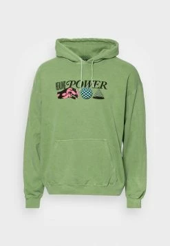 BDG Urban Outfitters HEALING POWER HOODIE UNISEX - Hoodie - Green -BDG Urban Outfitters shop 644b1b2dbb8841f59a7c8adcb36ea093