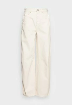 BDG Urban Outfitters LOGAN CINCH BACK JEAN - Relaxed Fit Jeans - Ecru -BDG Urban Outfitters shop 65f3b891eb66427b991cbaeb668fda18