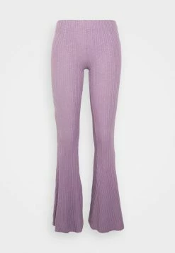 BDG Urban Outfitters ROSIE FLARE - Trousers - Purple -BDG Urban Outfitters shop 67e47015219a4e50b64f14848a04d560
