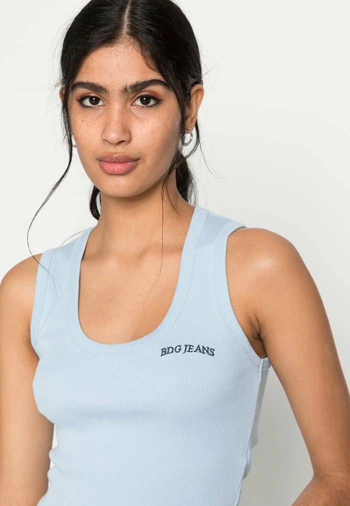 SCOOP TANK - Top - baby blue BDG Urban Outfitters SCOOP TANK - Top - Baby Blue -BDG Urban Outfitters shop 68d8cd00320a4513884bd457ee41d174
