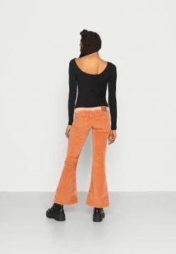 BDG Urban Outfitters WASH FLARE - Trousers - Amber -BDG Urban Outfitters shop 69a32fa6a024424eae6ad779bfba4b58