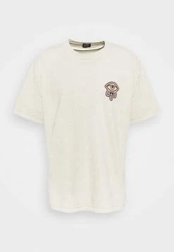BDG Urban Outfitters BADGE TEE UNISEX - Print T-shirt - Cream -BDG Urban Outfitters shop 6b53a86e53a649af874fa9b094b6f9e7