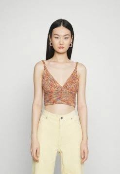 BDG Urban Outfitters GIGI SPACEDYE BRALETTE - Top - Orange