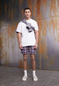 BDG Urban Outfitters CHECKED - Shorts - Pink