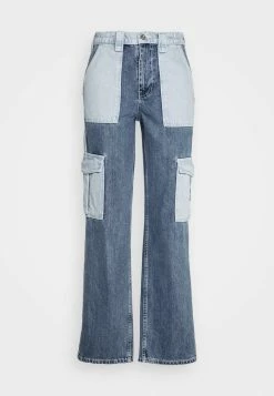 BDG Urban Outfitters SKATE PATCHWORK - Relaxed Fit Jeans - Blue -BDG Urban Outfitters shop 6d57a596d4ea4738b9d2138ebf3eed23