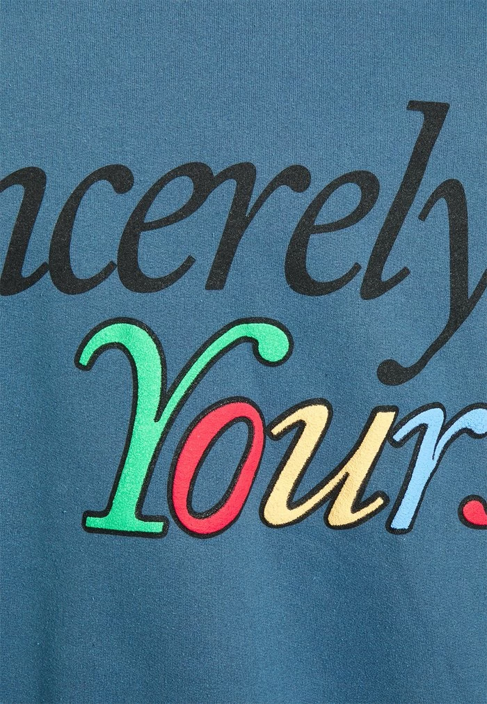 SINCERLEY CREW NECK UNISEX - Sweatshirt - blue BDG Urban Outfitters SINCERLEY CREW NECK UNISEX - Sweatshirt - Blue -BDG Urban Outfitters shop 6ffe6557a4584f6590efda5dfb62bedc