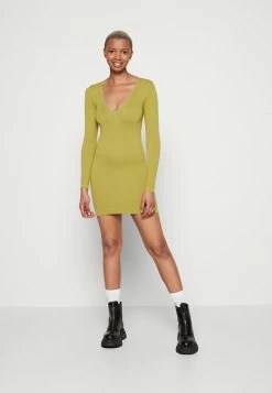 BDG Urban Outfitters JOSIE DRESS - Day Dress - Lime