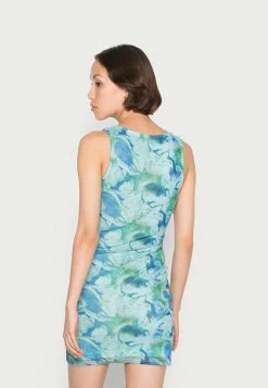 BDG Urban Outfitters AUSTIN DRESS - Shift Dress - Blue -BDG Urban Outfitters shop 7311f2b477d743fb984611ab0bdadce1