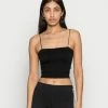 BDG Urban Outfitters BUNGEE STRAP TUBE - Top - Black -BDG Urban Outfitters shop 737c7fd0176d4ad7b4db7c3874bffa31