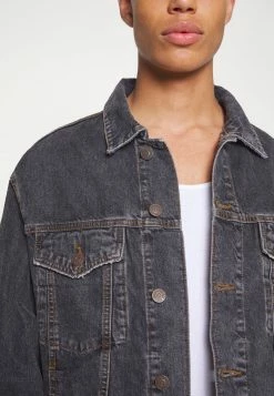 BDG Urban Outfitters WESTERN - Denim Jacket - Washed Black -BDG Urban Outfitters shop 73ffd3a2c0b24bd1867c82f6a8726397