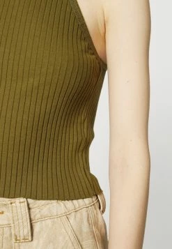 BDG Urban Outfitters HIGH TANK - Top - Olive -BDG Urban Outfitters shop 75bb2d1f5c5b4ff2854d913f07a893e2