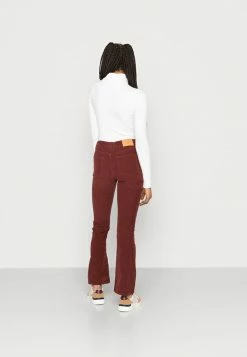 BDG Urban Outfitters FLARE - Trousers - Burgundy -BDG Urban Outfitters shop 75beaf0100d94d72b144fbbfda08985d
