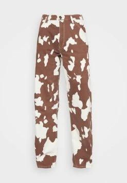 BDG Urban Outfitters COW JUNO PANT - Straight Leg Jeans - Brown/white 7 BDG Urban Outfitters COW JUNO PANT - Straight Leg Jeans - Brown/white -BDG Urban Outfitters shop 7a77207c93f149c0835eb95dd2f51e54