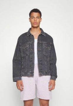 BDG Urban Outfitters WESTERN - Denim Jacket - Washed Black -BDG Urban Outfitters shop 7bbf70ca05d342daa34f831ec19d6330