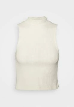 BDG Urban Outfitters MOCK NECK TANK - Top - Cream -BDG Urban Outfitters shop 7d56a889d354403bbceec536344c2752