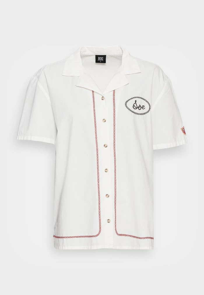 NOLAN BOWLING SHIRT - Button-down blouse - white BDG Urban Outfitters NOLAN BOWLING SHIRT - Button-down Blouse - White -BDG Urban Outfitters shop 7e4837e006994f5ca61c595e5e18427f