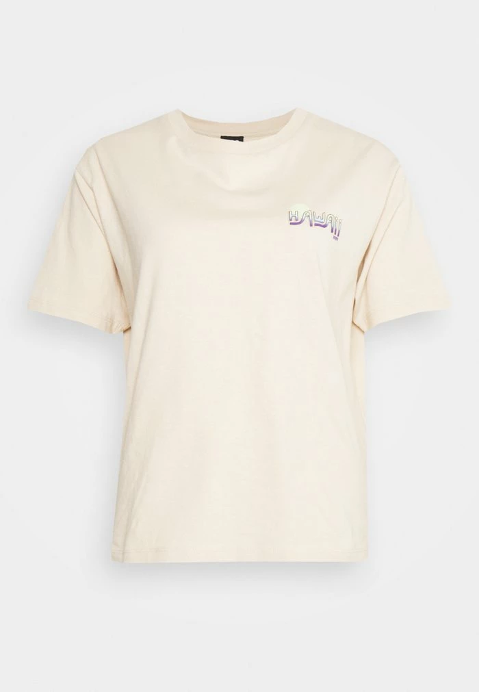 CROP HAWAII TEE - Print T-shirt - ecru BDG Urban Outfitters CROP HAWAII TEE - Print T-shirt - Ecru -BDG Urban Outfitters shop 816c9f7664f54af9a8793de97ba1aba6