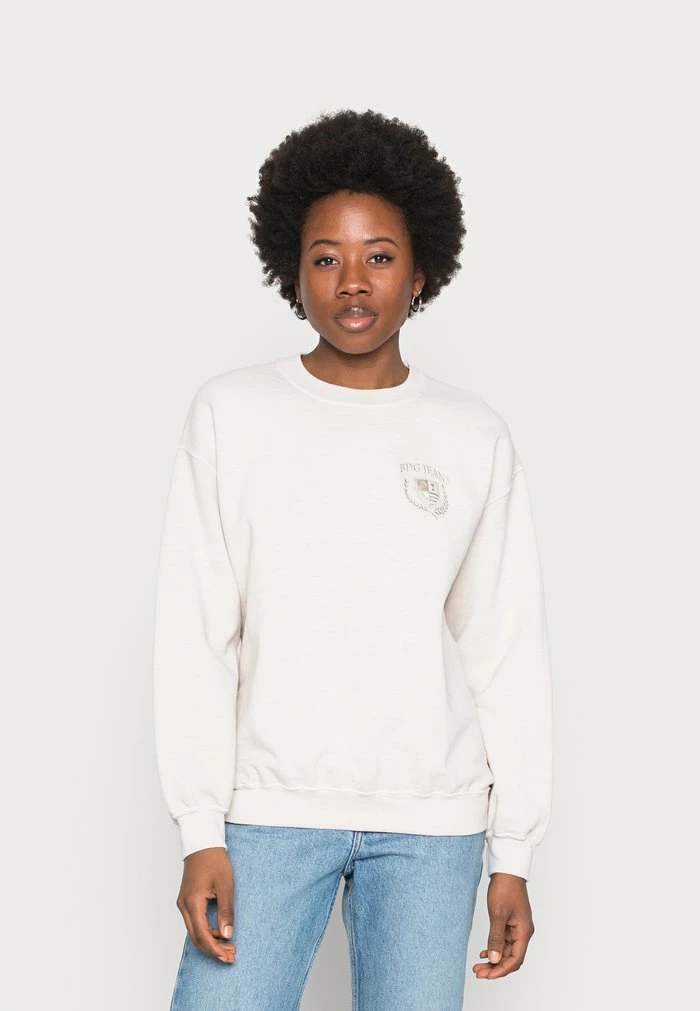 TONAL HERITAGE - Sweatshirt - ecru BDG Urban Outfitters TONAL HERITAGE - Sweatshirt - Ecru -BDG Urban Outfitters shop 81b4a35c166c43abb411668f4e02309a