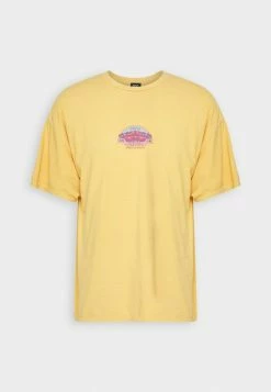 BDG Urban Outfitters OKINAWA TEE UNISEX - Print T-shirt - Yellow -BDG Urban Outfitters shop 81d46b926b9c4c05acba629abe158487