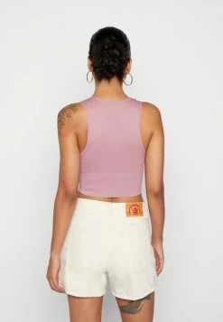 BDG Urban Outfitters JOSIE SEAMLESS V-NECK VEST - Top - Purple -BDG Urban Outfitters shop 8424a568f343401ab34b4d02966896d2