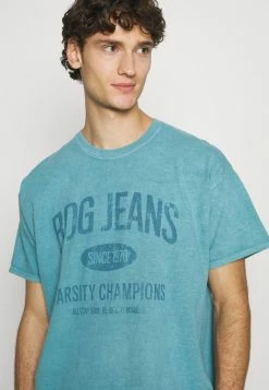 BDG Urban Outfitters PRINTED TEE UNISEX - Print T-shirt - Washed Blue 6 BDG Urban Outfitters PRINTED TEE UNISEX - Print T-shirt - Washed Blue -BDG Urban Outfitters shop 85949b686a90468785ce5dab7d083e06