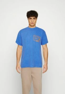 BDG Urban Outfitters PHOTGRPAHIC PEACE TEE UNISEX - Print T-shirt - Blue -BDG Urban Outfitters shop 8855b6169472415b9b852901a63ccbea