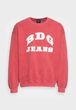 BDG Urban Outfitters LOGO HIGH BUILD UNISEX - Sweatshirt - Red -BDG Urban Outfitters shop 8a8b60f019904a1a89fb70fcda167c1a