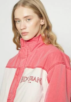 BDG Urban Outfitters WINSTON COLORBLOCK JACKET - Parka - Red -BDG Urban Outfitters shop 8b646233e4e140b9a793bfb1fc816d72