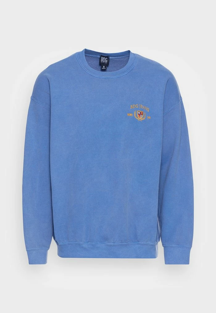 CREST CREW NECK UNISEX - Sweatshirt - blue BDG Urban Outfitters CREST CREW NECK UNISEX - Sweatshirt - Blue -BDG Urban Outfitters shop 8c16b3cc4c4e4a0b836aa7673663b757