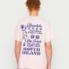 BDG Urban Outfitters HONALULU UNISEX - Print T-shirt - Pink -BDG Urban Outfitters shop 8caee4ab0b504b918a8a5f12622d7ed7