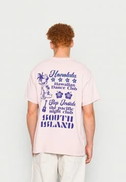 BDG Urban Outfitters HONALULU UNISEX - Print T-shirt - Pink