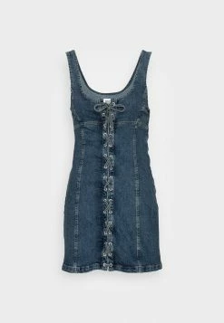 BDG Urban Outfitters BDG MADDIE DRESS - Day Dress - Dark Vintage -BDG Urban Outfitters shop 8cd11e3892354a8798f88fd980617d61