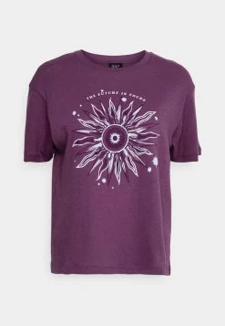 BDG Urban Outfitters FUTURE CELESTIAL TEE - Print T-shirt - Grape -BDG Urban Outfitters shop 934848fc7abe43eea9ff8125315131e6