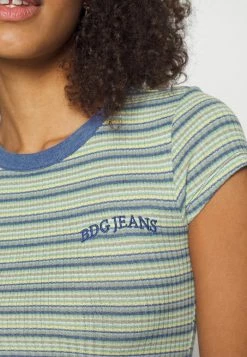 BDG Urban Outfitters TEE MINI DRESS - Jersey Dress - Blue -BDG Urban Outfitters shop 93bc6399a5d44846b77436b6d6e4c537