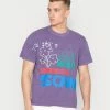 BDG Urban Outfitters BDG YOU CANT GROW UNISEX - Print T-shirt - Purple -BDG Urban Outfitters shop 96ea229198c84fc095be503027f279e5