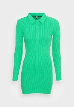 BDG Urban Outfitters BUTTON POLO DRESS - Jumper Dress - Green -BDG Urban Outfitters shop 978bce42efa14fe8b0c9c3a1b2866ad8